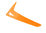 Vertikales Leitwerk T-Rex 700 - G10 Orange